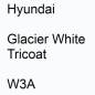 Preview: Hyundai, Glacier White Tricoat, W3A.